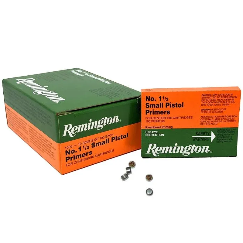 REMINGTON CENTERFIRE PRIMER 5 1/2 SMALL PISTOL 1000 CT
