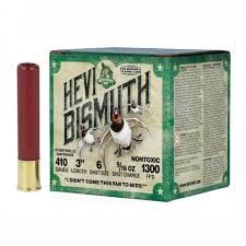 HEVI-BISMUTH 410GA 3&quot; #4 25RD BOX