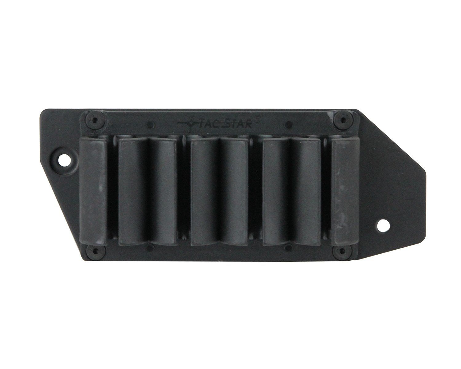 TACSTAR HUNTER SIDE SADDLE 4 SHOTSHELL CARRIER BLK