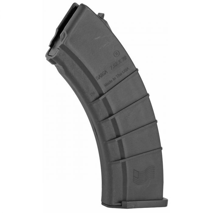 SGM Tactical Magazine SAIGA 762x39 30 Rounds Fits Saiga Polymer Black