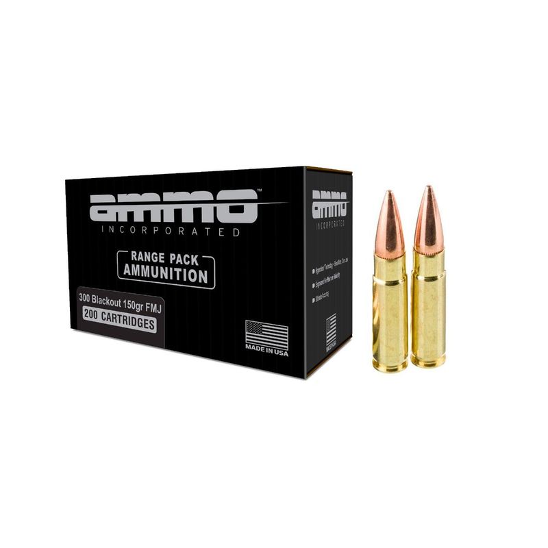 AMMO INC. .300BLK 150GR FMJ 20RD BOX