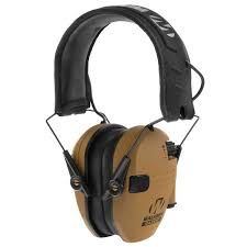 WALKER&#39;S - RAZOR SLIM ELECTRONIC EAR MUFFS - BATTLE BROWN