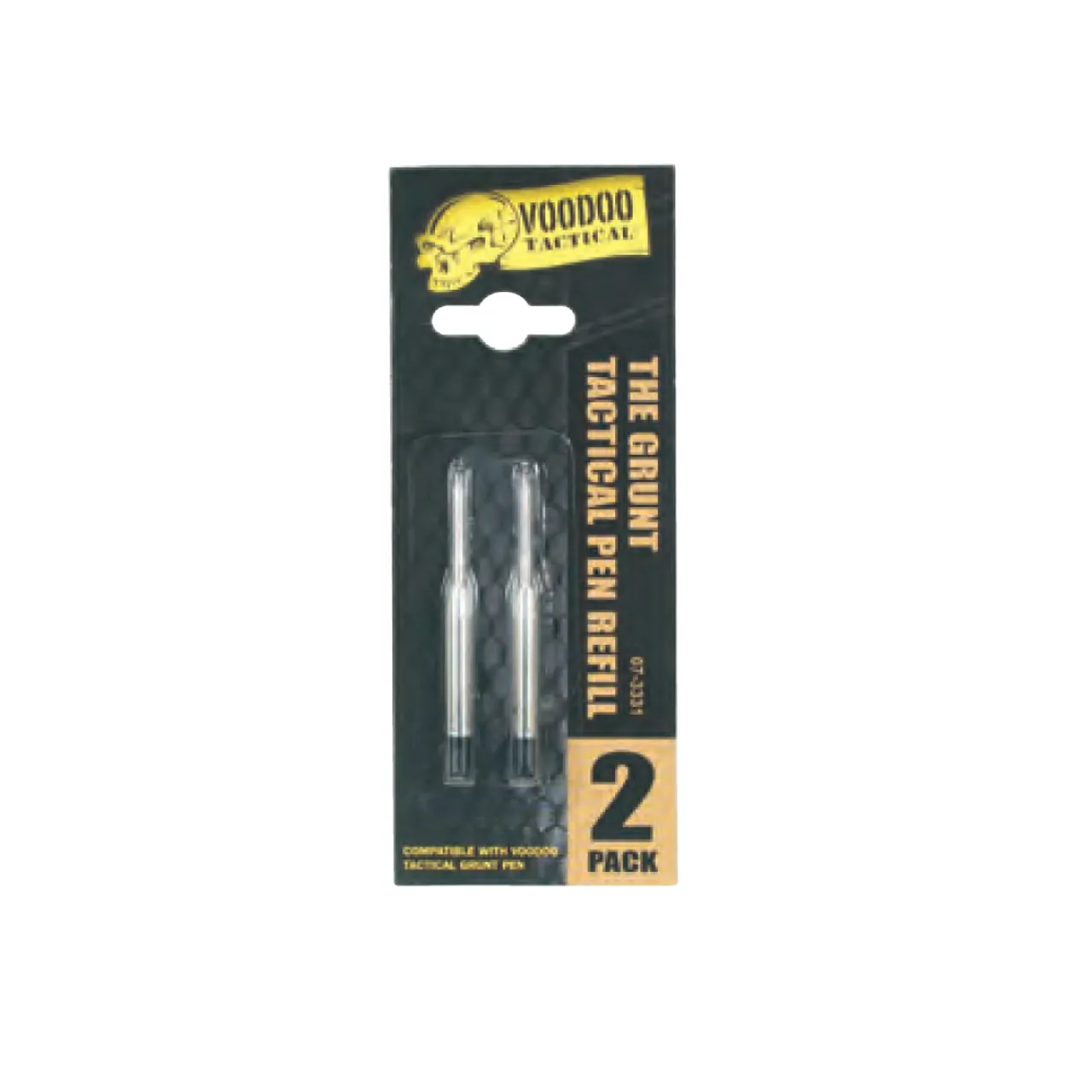 VOODOO TACTICAL THE GRUNT TACTICAL PEN REFILL - 2PK.