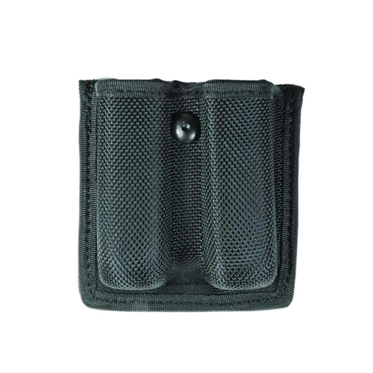 HERO&#39;S PRIDE - BALLISTIC OPEN DOUBLE MAGAZINE CASE, MEDIUM (FITS 2-1/4&quot; BELT) - BULLETS - TO - SIDE