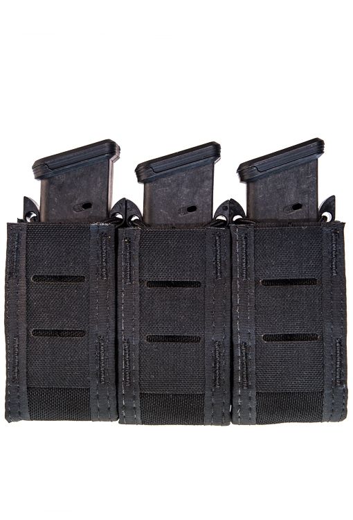 HIGH SPEED GEAR - DUTY - TRIPLE PISTOL TACO - BLACK