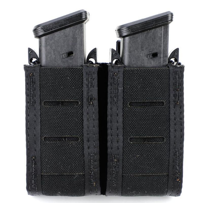HIGH SPEED GEAR - DUTY - DOUBLE PISTOL TACO - BLACK