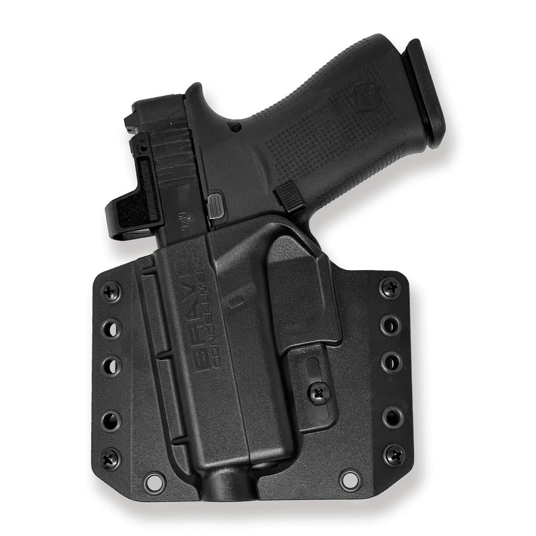 BRAVO CONCEALMENT - OWB HOLSTER - GLOCK 43X MOS - LH