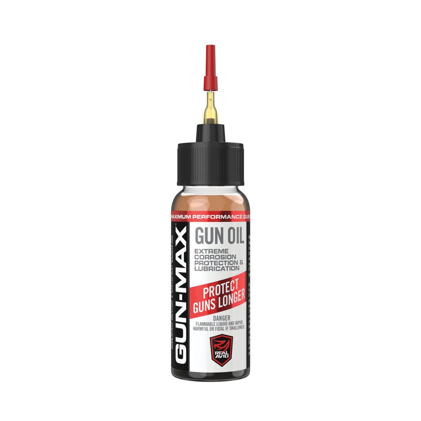 REAL AVID - GUN-MAX GUN OIL - 1 OZ