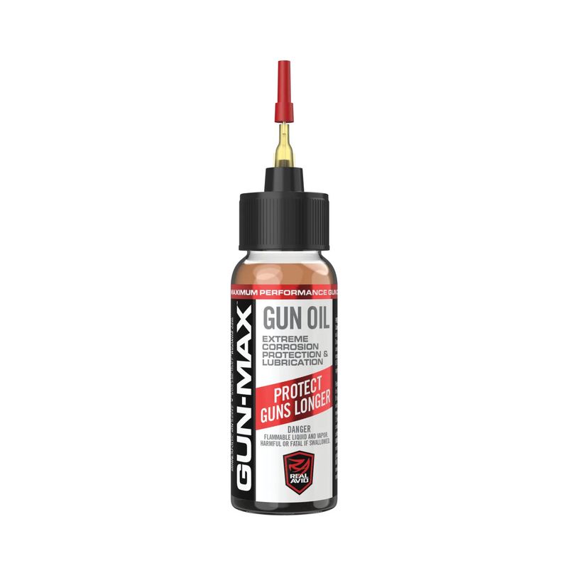 REAL AVID - GUN-MAX GUN OIL - 1 OZ