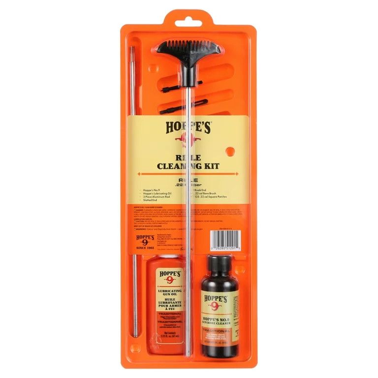 HOPPE&#39;S .22/223 CAL RIFLE CLEANING KIT