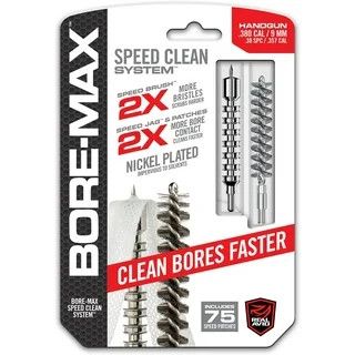 REAL AVID - BORE-MAX - SPEED CLEAN SYSTEM - .380 CAL/9MM/.38SP/.357 CAL