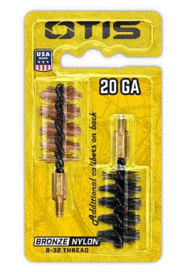 OTIS 20GA BORE BRUSH 2PACK