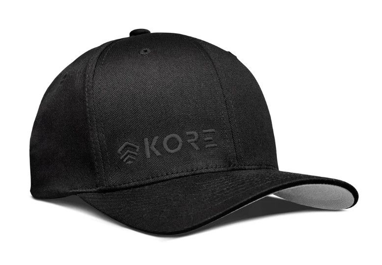 KORE ESSENTIALS - TRUCKER HAT - BLACK ON BLACK