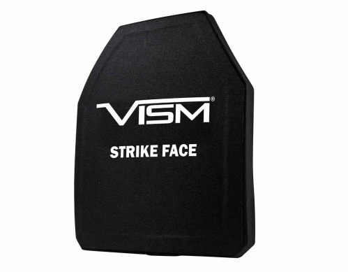 VISM LVL III+ CERAMIC/PE BALLISTIC PLATE 10&quot;X12&quot; - MULTI-CURVE SHOOTER&#39;S CUT