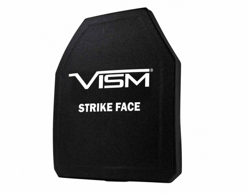 VISM LVL IV CERAMIC/PE BALLISTIC PLATE 10&quot;X12&quot; - MULTI-CURVE SHOOTER&#39;S CUT