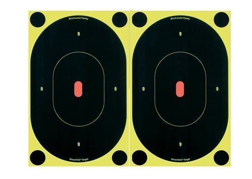 BIRCHWOOD CASEY SHOOT NC REACTIVE OVAL TARGETS