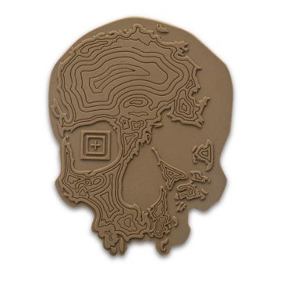 511 TOPO SKULL DSRT PATCH
