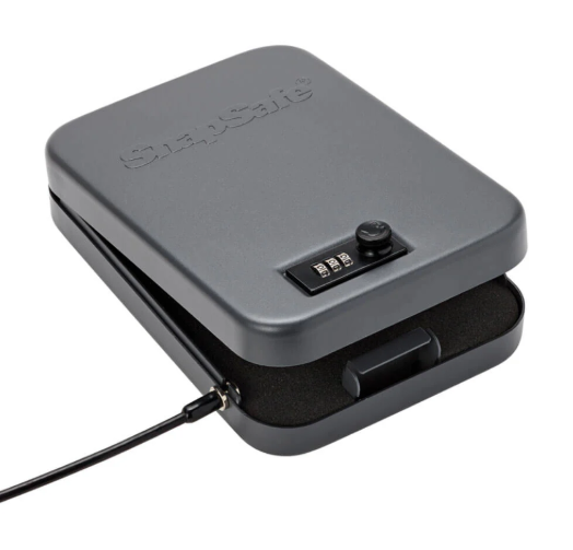 SNAPSAFE TREKLITE LOCK BOX (X-LARGE) W/ TSA COMBINATION LOCK - BLACK