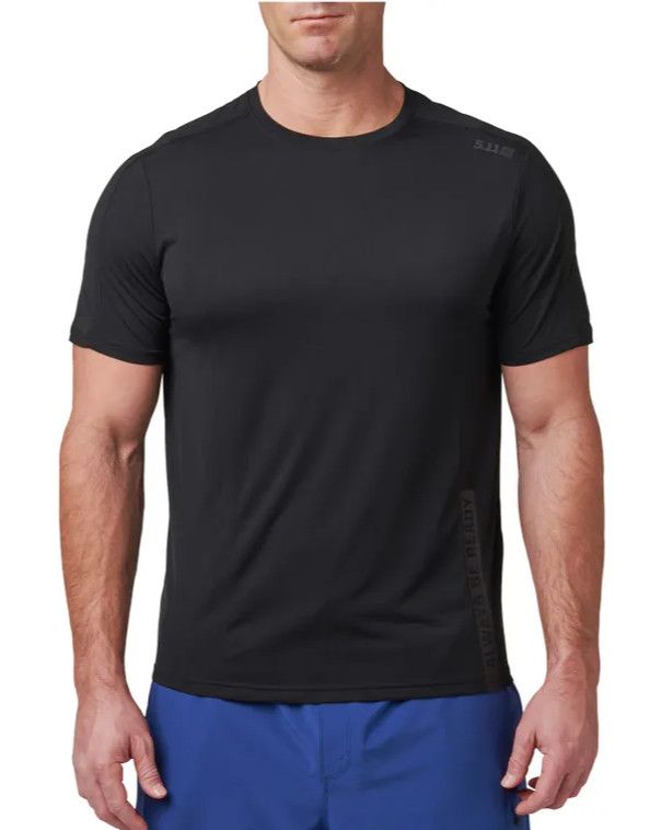 511 NO MERCY PT-R S/S TOP , Color: BLACK, Size: SMALL