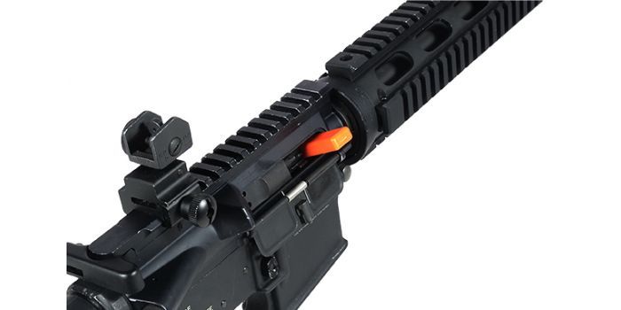 UTG - UNIVERSAL FIREARM CHAMBER SAFETY FLAG - ORANGE - 6 PIECES