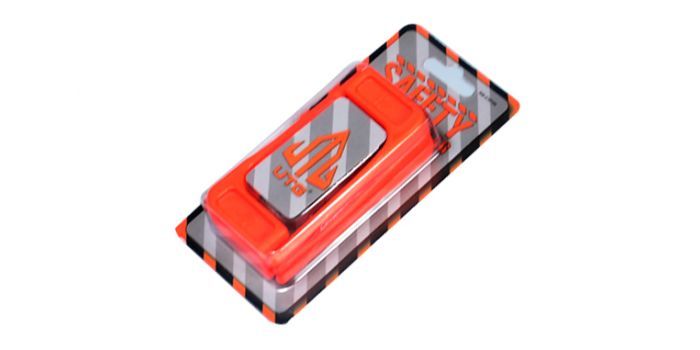 UTG - UNIVERSAL FIREARM CHAMBER SAFETY FLAG - ORANGE - 6 PIECES