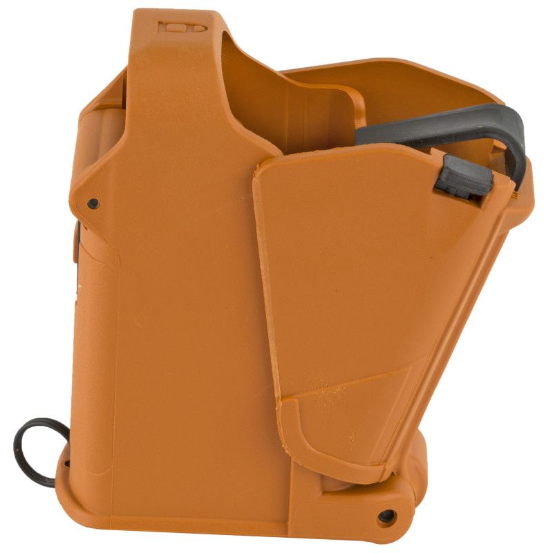 MAGLULA 9MM-.45ACP UPLULA UNIVERSAL PISTOL MAGAZINE LOADER - ORANGE