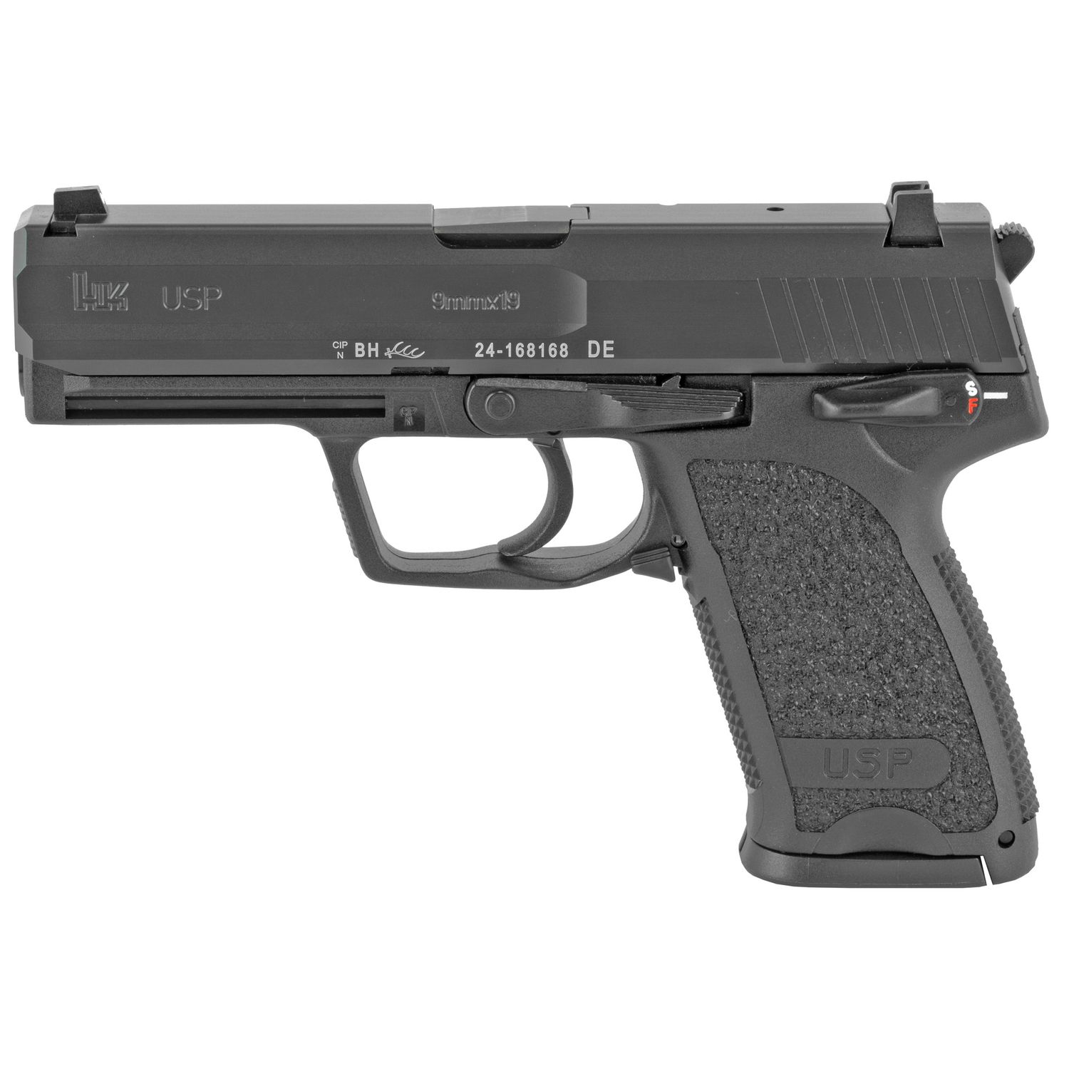 HECKLER &amp; KOCH USP V1 9MM (2)15RD 4.25&quot;