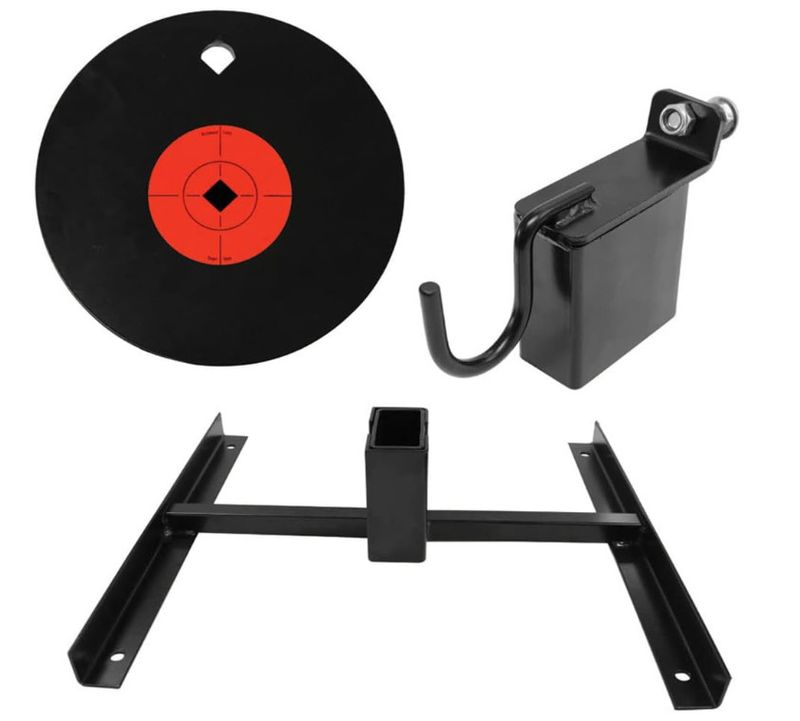 BIRCHWOOD CASEY - 8&quot; AR500 STEEL TARGET 2X4 RANGE PACK