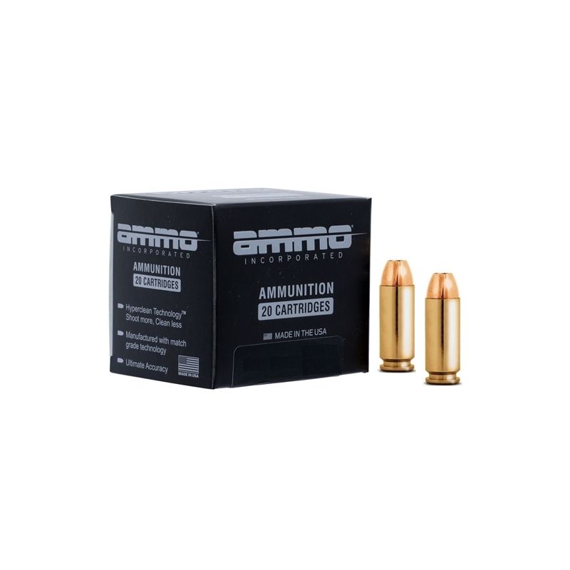 AMMO INC 10MM 180GR JHP 20 ROUND BOX