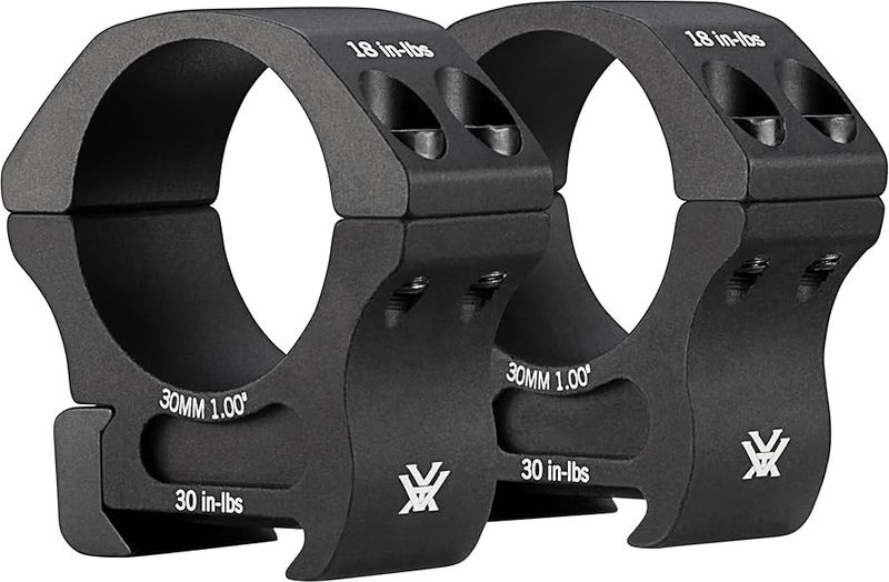 VORTEX - HUNTER RIFLESCOPE RINGS (WEAVER/PICATINNY) - 30MM - MEDIUM
