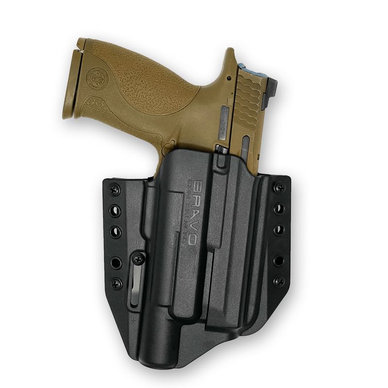BRAVO CONCEALMENT - OWB HOLSTER  - S&amp;W M&amp;P 2.0 4"-4.25"W/  X300U