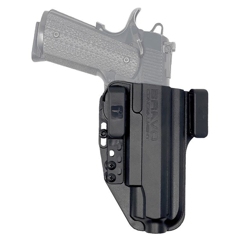 BRAVO CONCEALMENT - IWB HOLSTER  - 1911 (4.25"-5") RAIL/NO RAIL