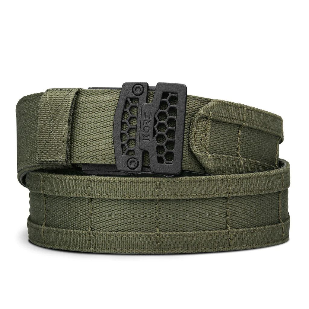 KORE ESSENTIALS - BATTLE BELT - B1 COMPLETE KIT, Color: - RANGER GREEN