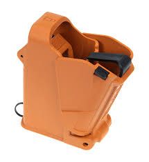 MAGLULA - UPLULA - UNIVERSAL PISTOL MAGAZINE LOADER - 9MM TO .45ACP - ORANGE