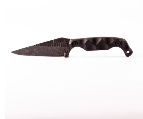 STROUP KNIVES - FIXED BLADE - BRAVO 5 - 3.5" CLIP POINT BLADE - 7.75" OVERALL LENGTH
