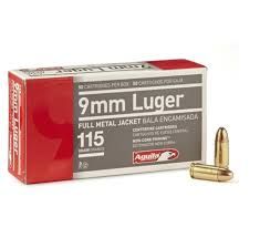 AGUILA 9MM 115GR FMJ 50 ROUND BOX