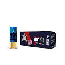 PPU STARS&amp;STRIPES 12GA RIFLED SLUG 2 3/4 10CT