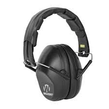 WALKER'S - PRO LOW PROFILE FOLDING EAR MUFFS - BLACK