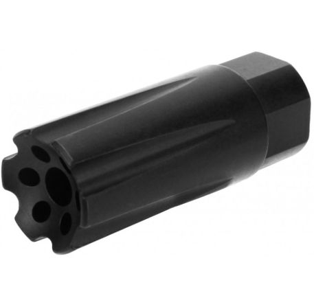 TACFIRE LINEAR COMPENSATOR SOUND &amp; CONCUSSION FORWADER - .223/5.56, 1/2"X28" THREAD PITCH
