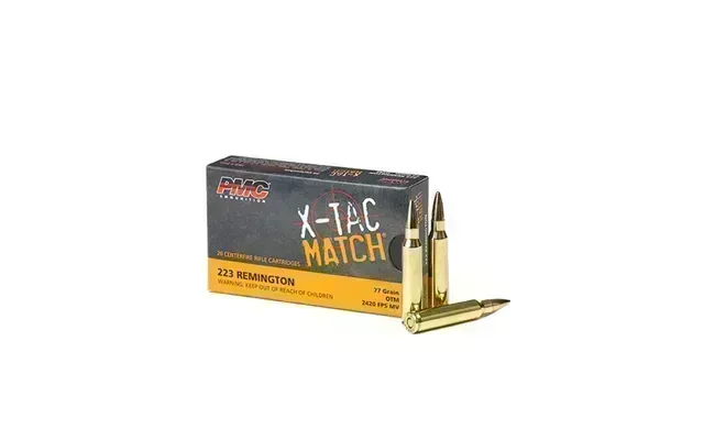 PMC X-TAC .223REM 77GR OTM 20RD BOX
