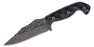 STROUP KNIVES - FIXED BLADE - TU1 - 4.5" CLIP POINT BLADE -  9.25" OVERALL LENGTH