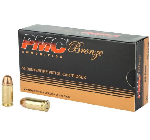 PMC BRONZE - .45ACP - 230GR - FMJ - 50 ROUND BOX