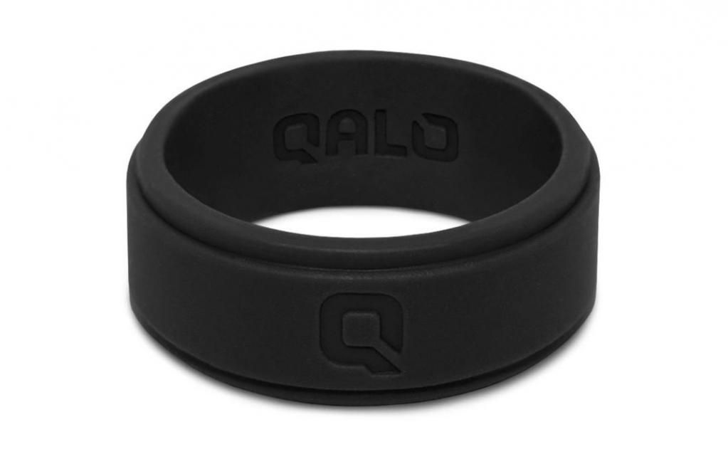 QALO STANDARD MODERN Q2X RING, Color: BLACK, Size: SIZE 5