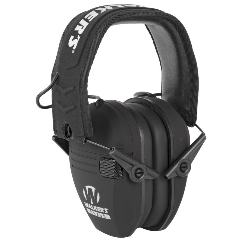 WALKER'S - RAZOR SLIM ELECTRONIC EAR MUFFS - BLACK
