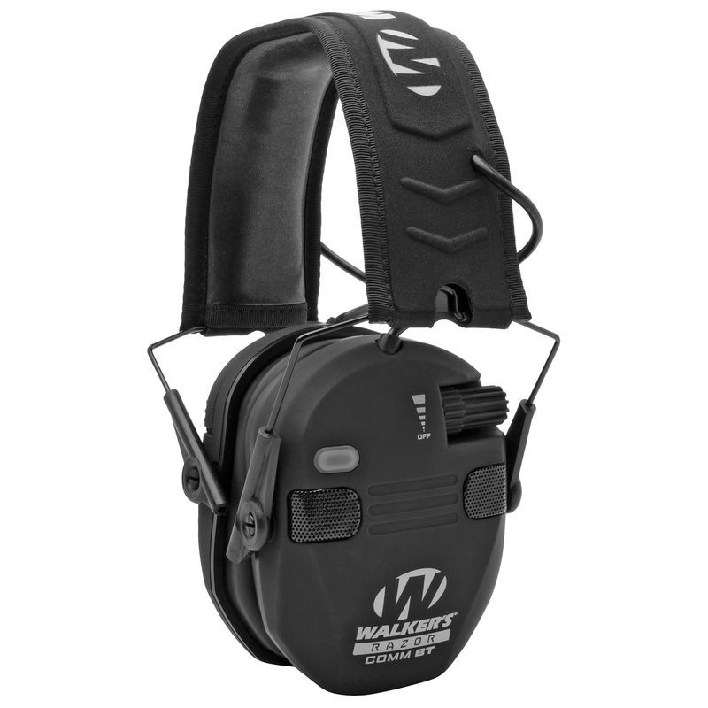 WALKER'S - RAZOR SLIM ELECTRONIC EAR MUFFS - BLUETOOTH - BLACK