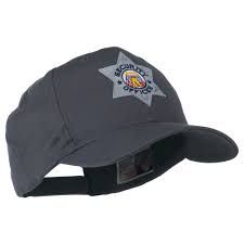 HERO'S PRIDE - DMA SECURITY OFFICER BASEBALL STYLE CAPS WITH PATCHES (GREY)