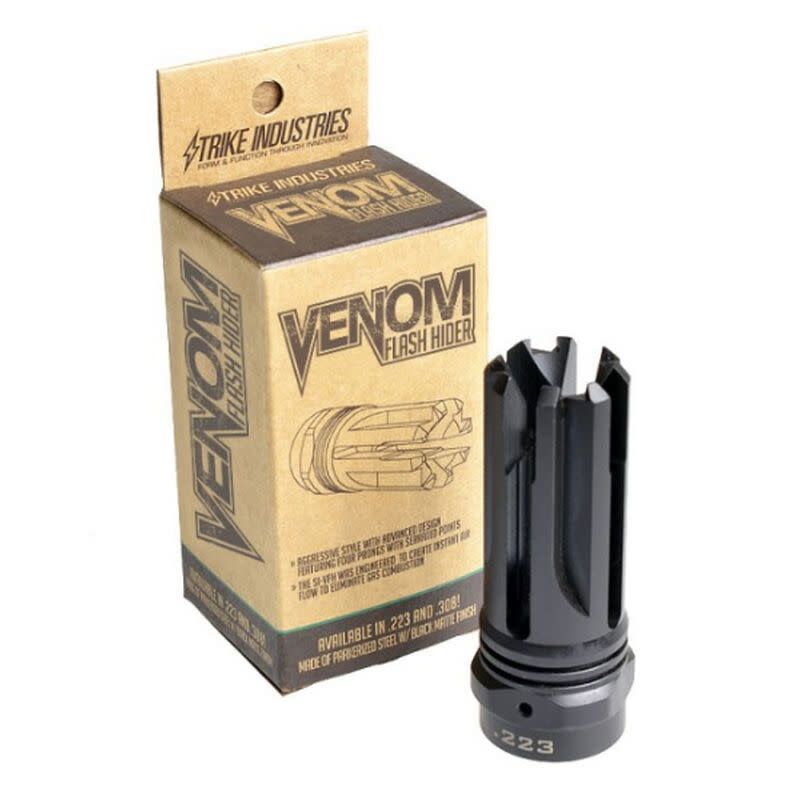 STRIKE INDUSTRIES VENOM FLASH HIDER FOR 223/5.56