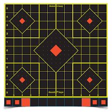 BIRCHWOOD CASEY - SHOOT-N-C TARGETS - 12" SIGHT-IN TARGET - 5 PACK