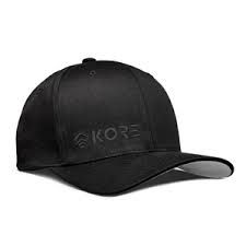 KORE ESSENTIALS - HAT - FLEX FIT - BLACK ON BLACK