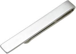 TIE BAR - 3/16X2" - SILVER